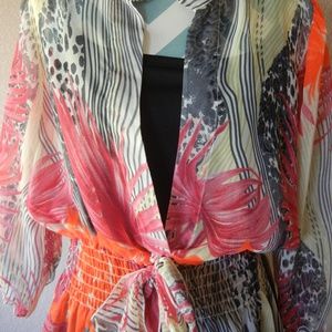 Layne Bryant Wild Pattern Tunic (18/20W)